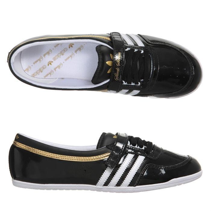 R?�duction de prix Noir adidas ballerines concord round femme pas cher Se Unisex Cuir Baskets 