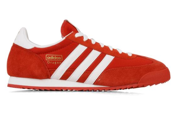 adidas dragon homme rouge