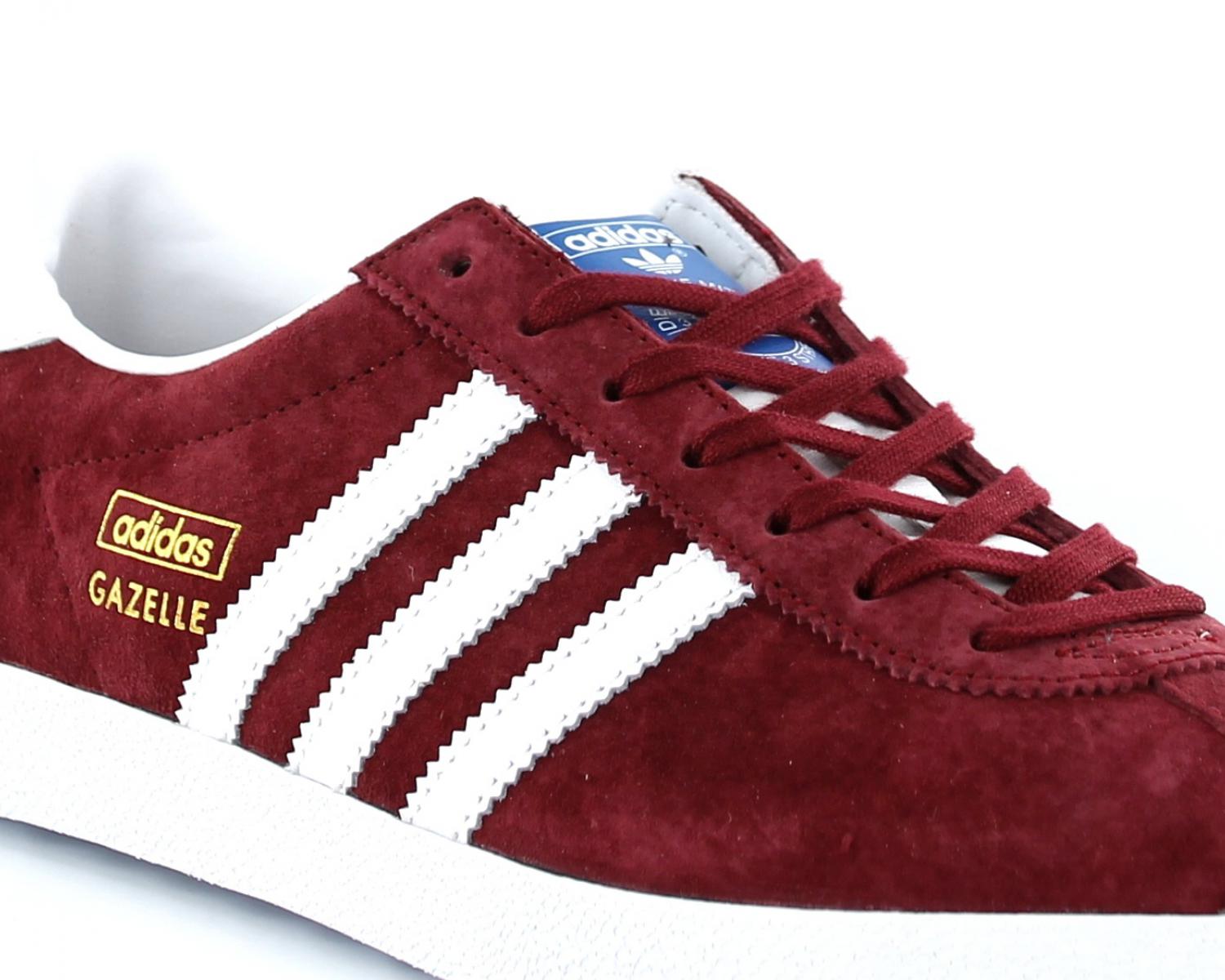 RÃ©duction de prix Noir adidas gazelle femme rouge Se Unisex Cuir 