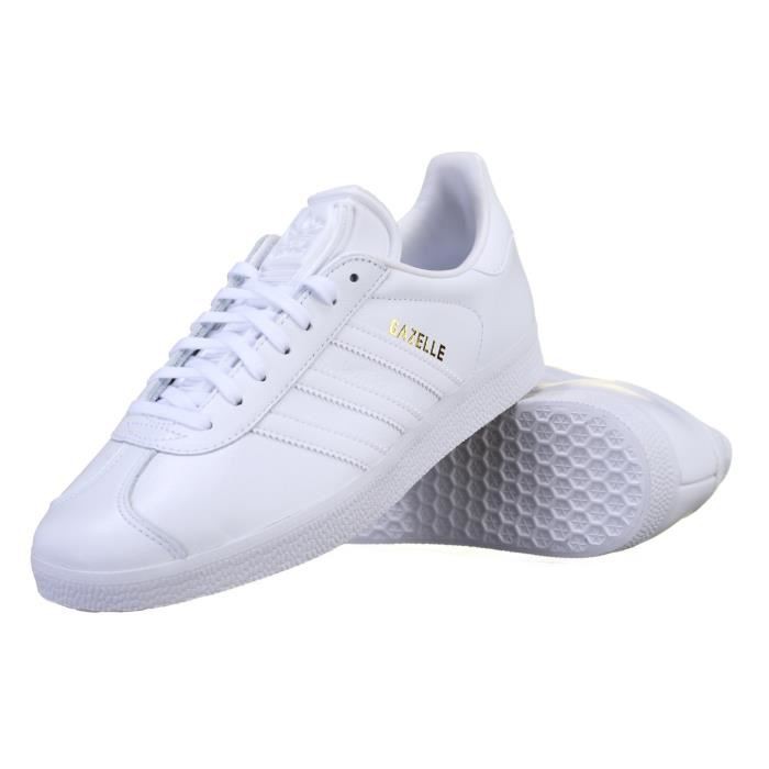 adidas gazelle homme cuir blanche