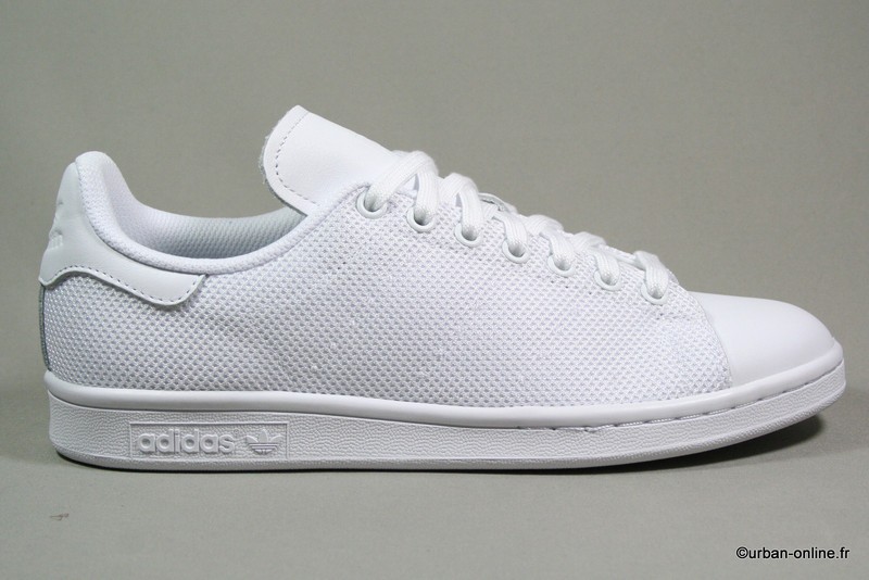 stan smith blanche et verte homme