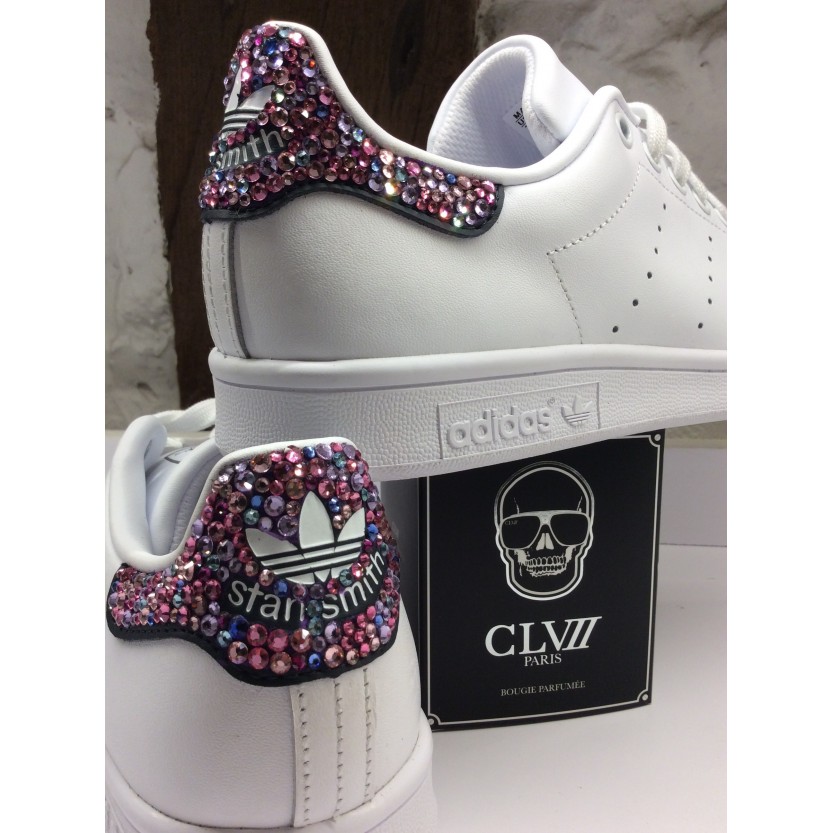 RÃ©duction de prix Noir adidas stan smith femme diamant Se Unisex Cuir Baskets - si-marigny.fr