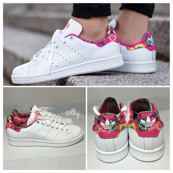 stan smith floral adidas