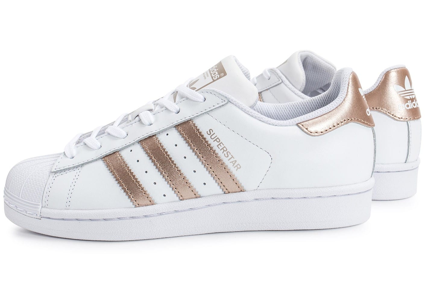 superstar bande beige