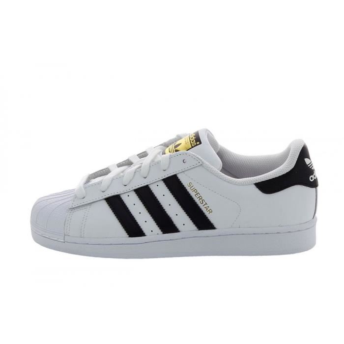 RÃ©duction de prix Noir adidas superstar blanche et rouge pas cher Se Unisex Cuir Baskets - si 