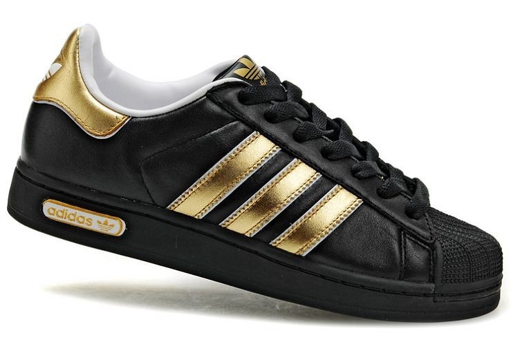 RÃ©duction de prix Noir adidas superstar femme noire et or Se Unisex Cuir Baskets - si-marigny.fr