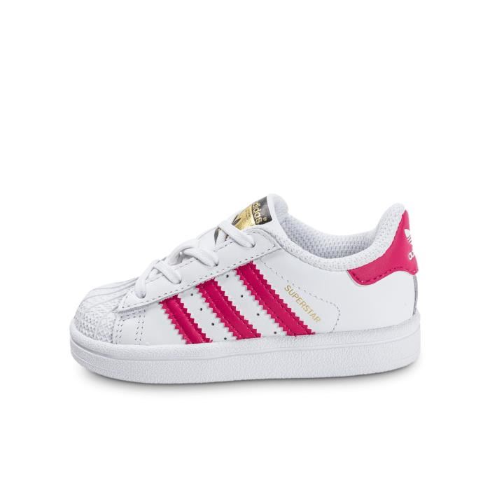 adidas superstar fille rose