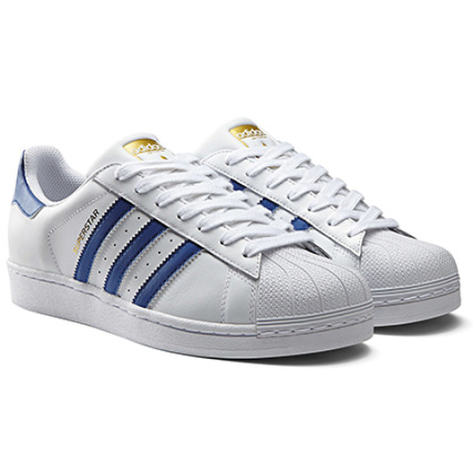 RÃ©duction de prix Noir adidas superstar foundation blanc bleu marine rouge Se Unisex Cuir 