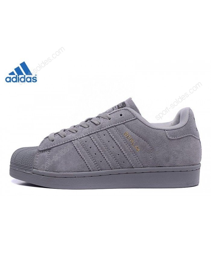 adidas superstar grise brillante