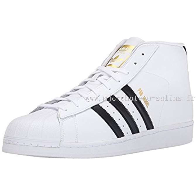 Réduction de prix Noir adidas superstar high Se Unisex Cuir Baskets