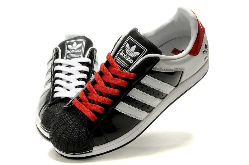 RÃ©duction de prix Noir adidas superstar noir blanc rouge Se Unisex Cuir Baskets - si-marigny.fr