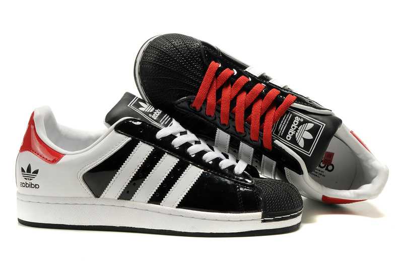 RÃ©duction de prix Noir adidas superstar noir blanc rouge Se Unisex Cuir Baskets - si-marigny.fr