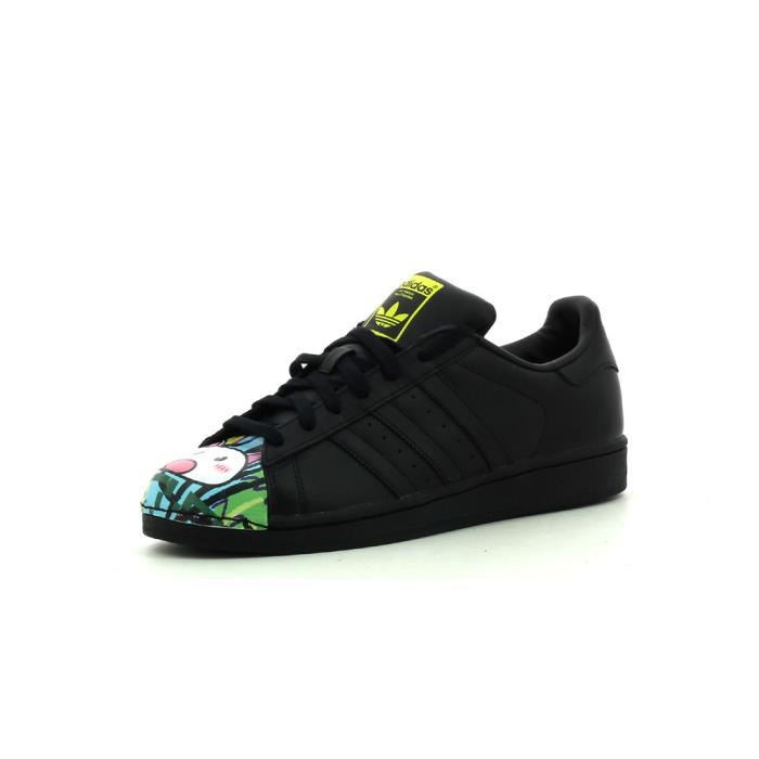 adidas superstar fille noir
