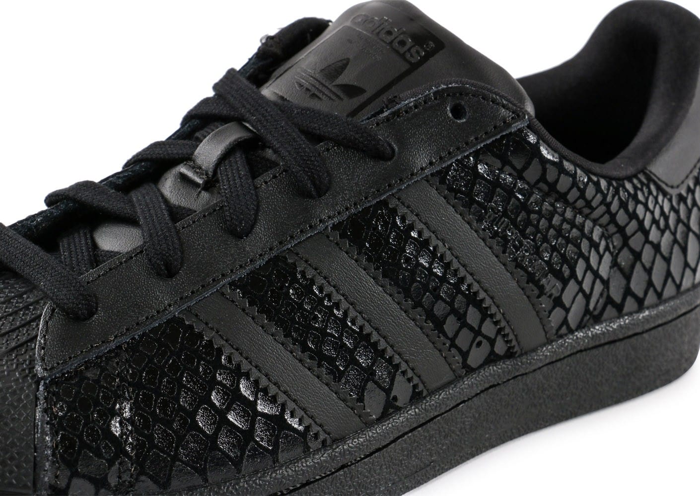 adidas superstar cuir noir