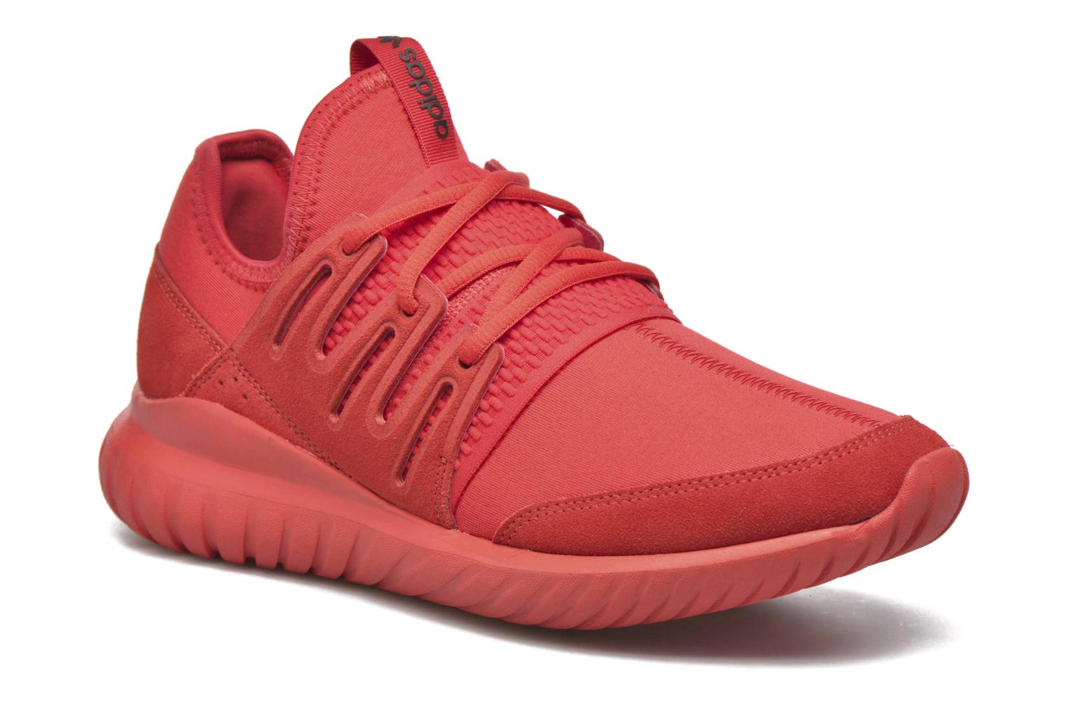 adidas tubular homme rouge