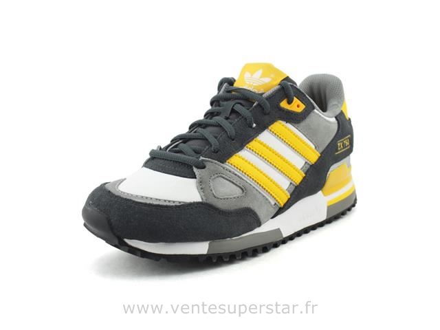 RÃ©duction de prix Noir adidas zx 750 jaune Se Unisex Cuir Baskets - si-marigny.fr