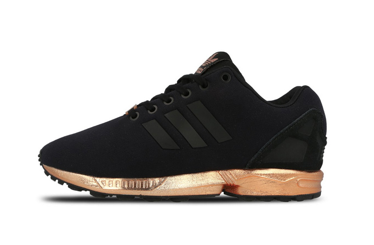 adidas zx flux bronze black copper metallic