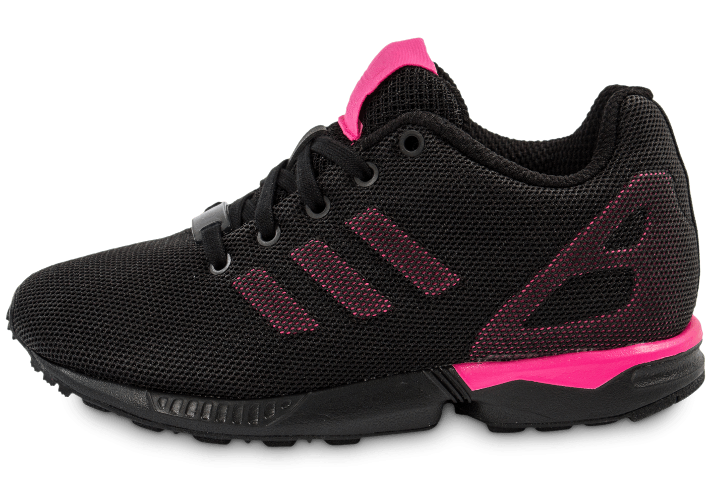 zx flux rose et noir femme