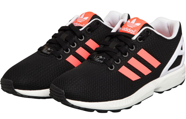 RÃ©duction de prix Noir adidas zx flux rose et noir Se Unisex Cuir Baskets - si-marigny.fr