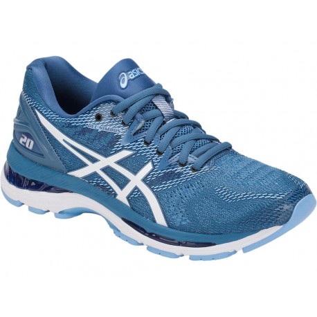 asics nimbus 20 bleu