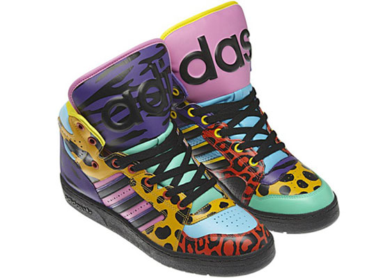 adidas jeremy scott jaune femme