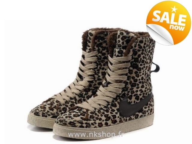 basket nike leopard femme