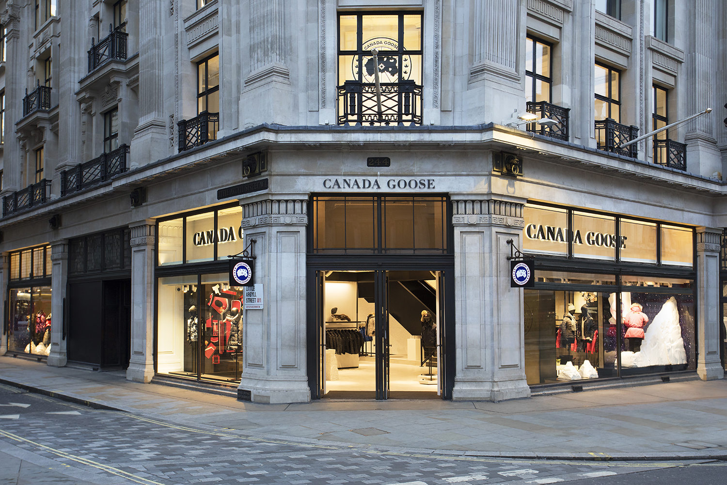 Réduction de prix Noir boutique officiel canada goose Se Unisex Cuir