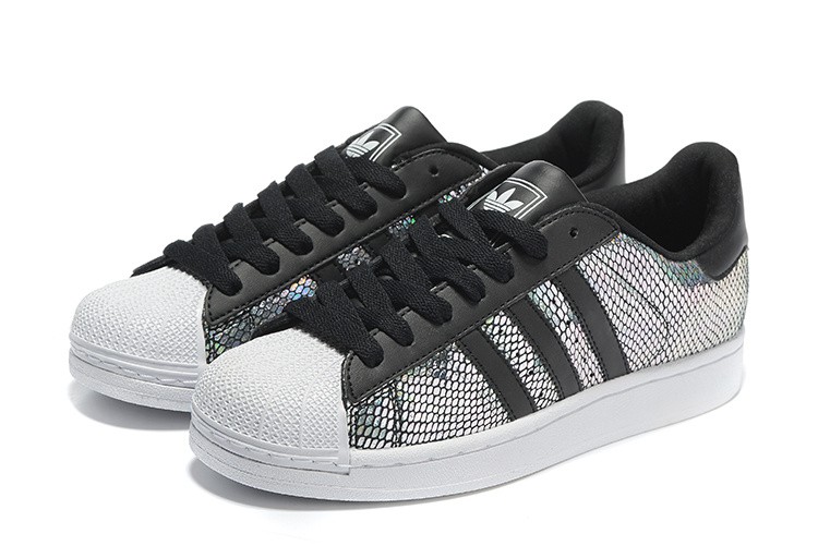 RÃ©duction de prix Noir chaussure adidas superstar homme pas cher Se Unisex Cuir Baskets - si 