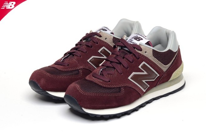 new balance bordeau femme