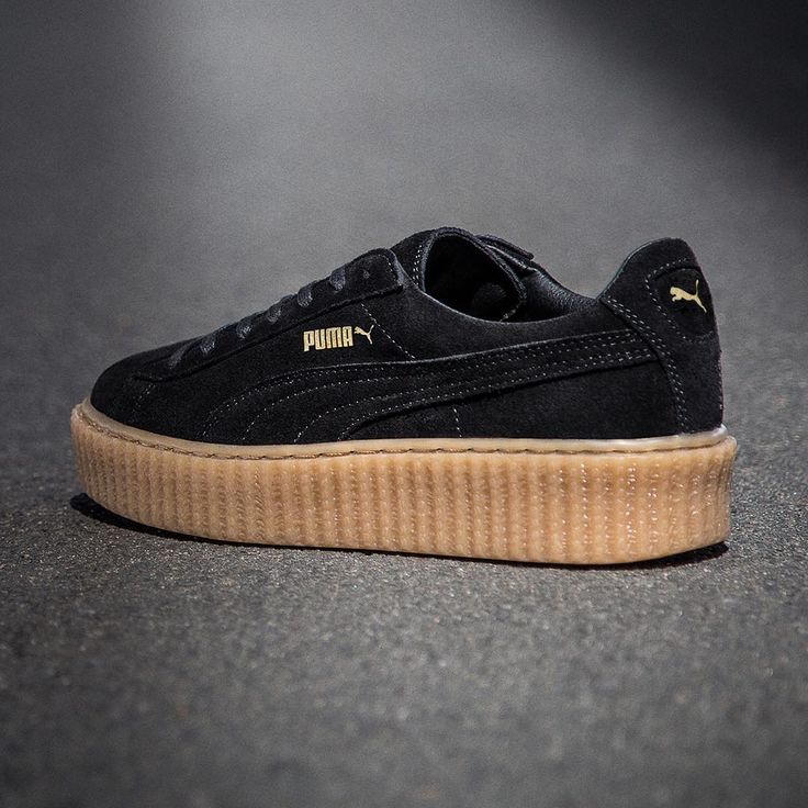 puma mostro cuir noir