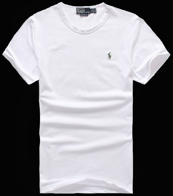 Réduction de prix Noir tee shirt ralph lauren homme pas cher Se Unisex